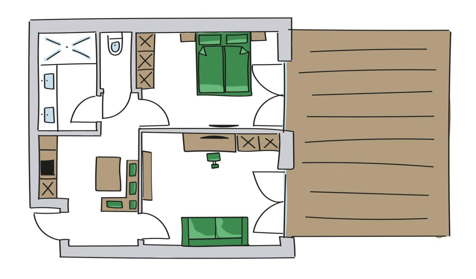 Das Glemm Hotel Saalbach-Hinterglemm Ruang foto